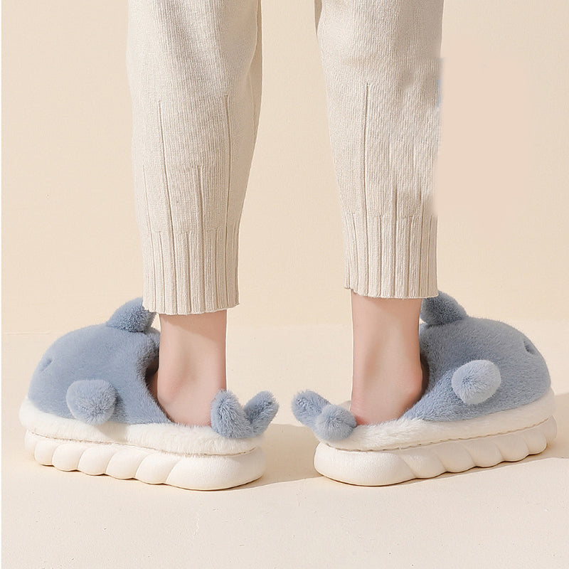 Cozy Whale Slippers