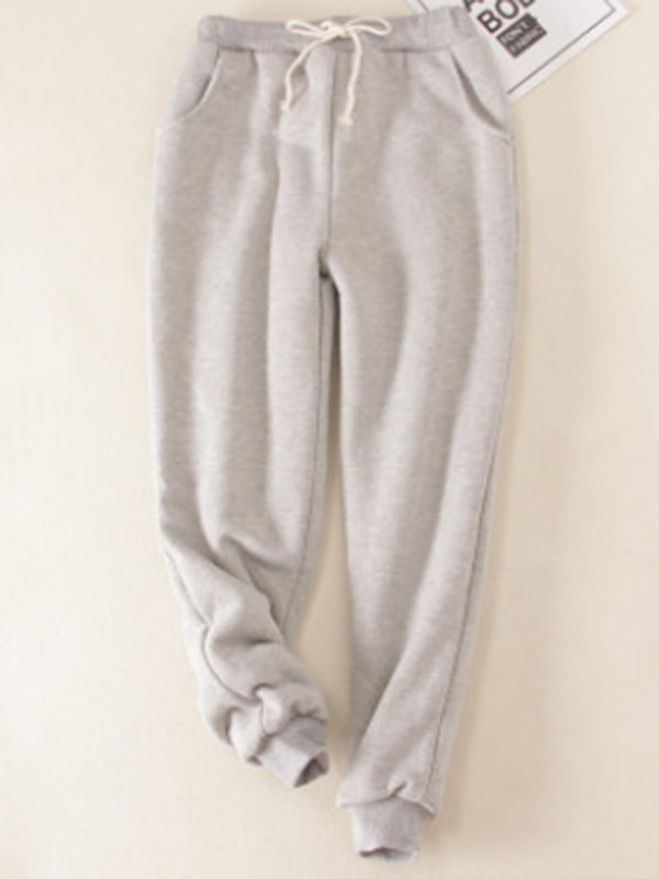 Cozy Sherpa Fleece Track Pants