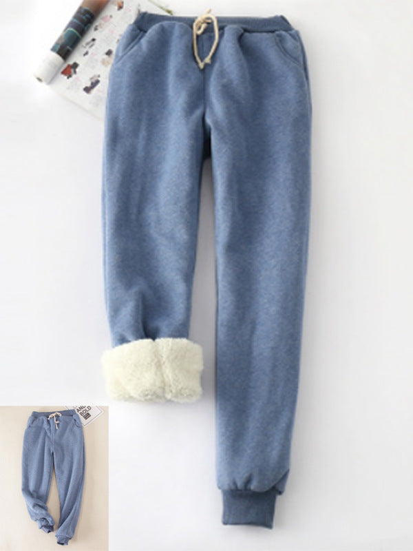 Cozy Sherpa Fleece Track Pants