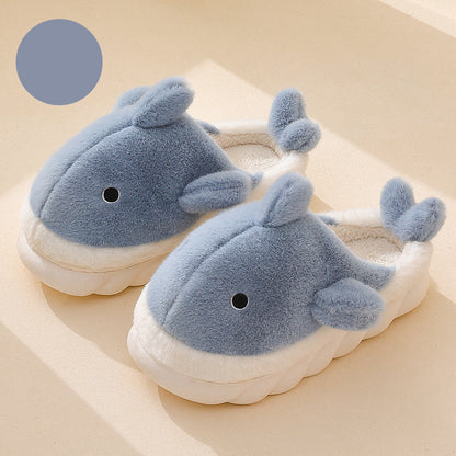 Cozy Whale Slippers