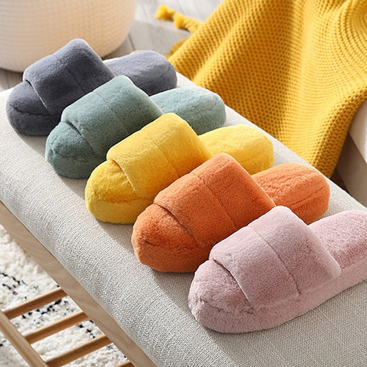 Cozy Plush Fluffy Slippers