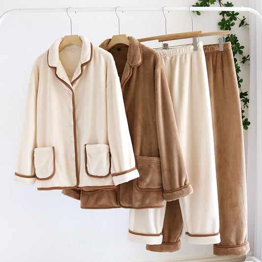 Cozy Fleece Pyjamas Set