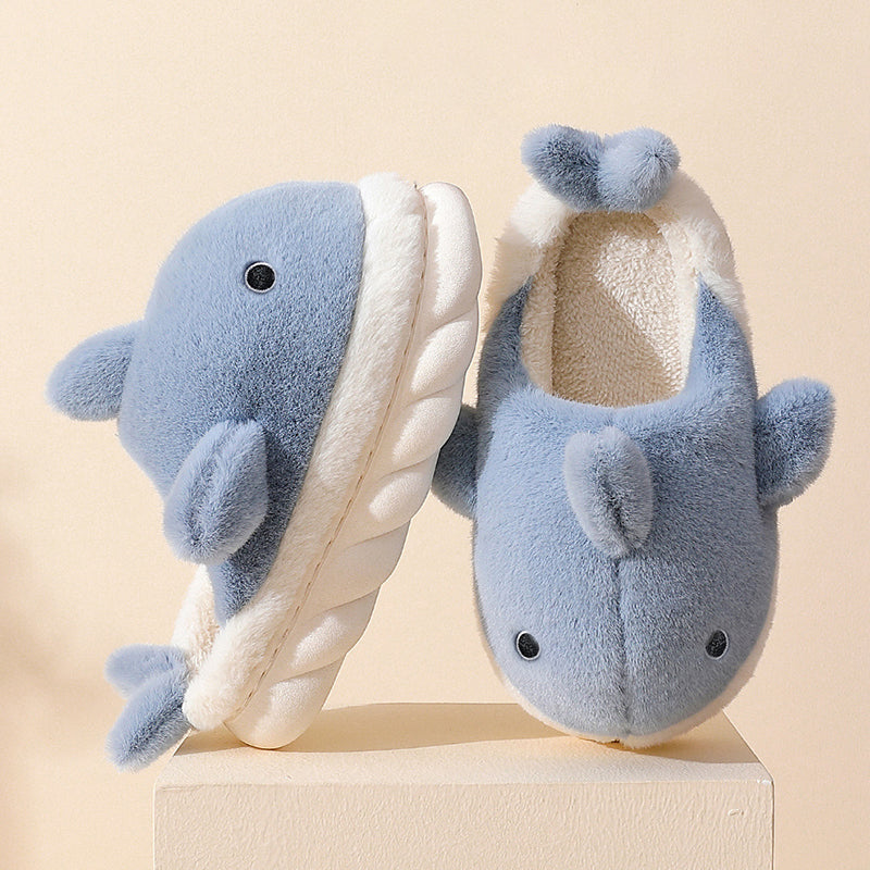 Cozy Whale Slippers